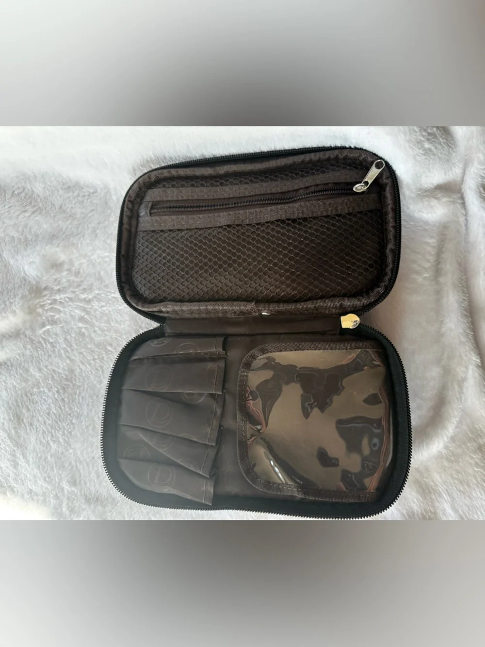 Black Travel Bag/ Organizer for Chargers and Accessories BOGO